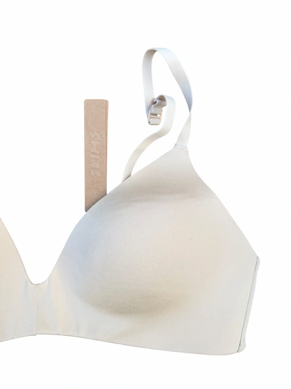 SKIMS wireless form Seamless T-Shirt Bra 34 b NWT sand - Picture 4 of 6